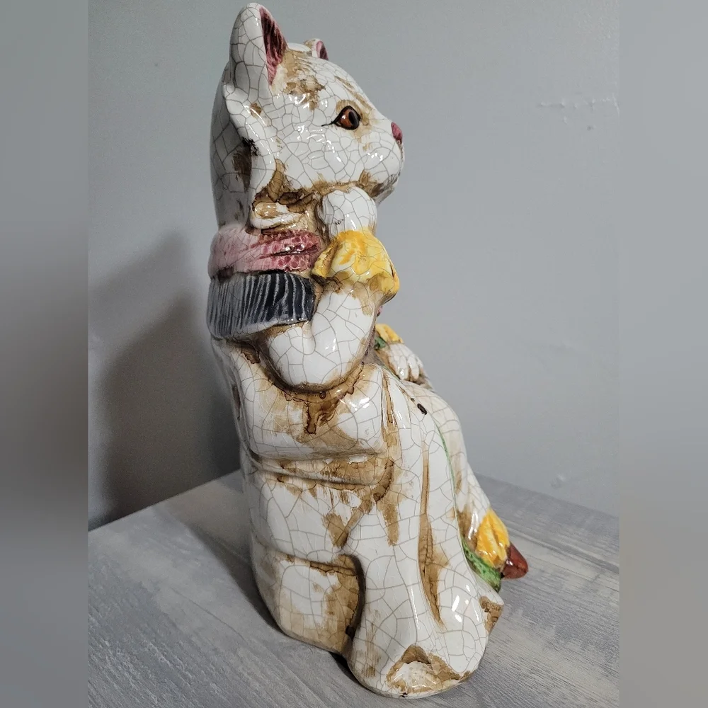 CERAMIC cat crackle